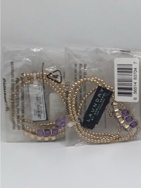 Laundry by Shelli segal stretch bracelets NWT (2)